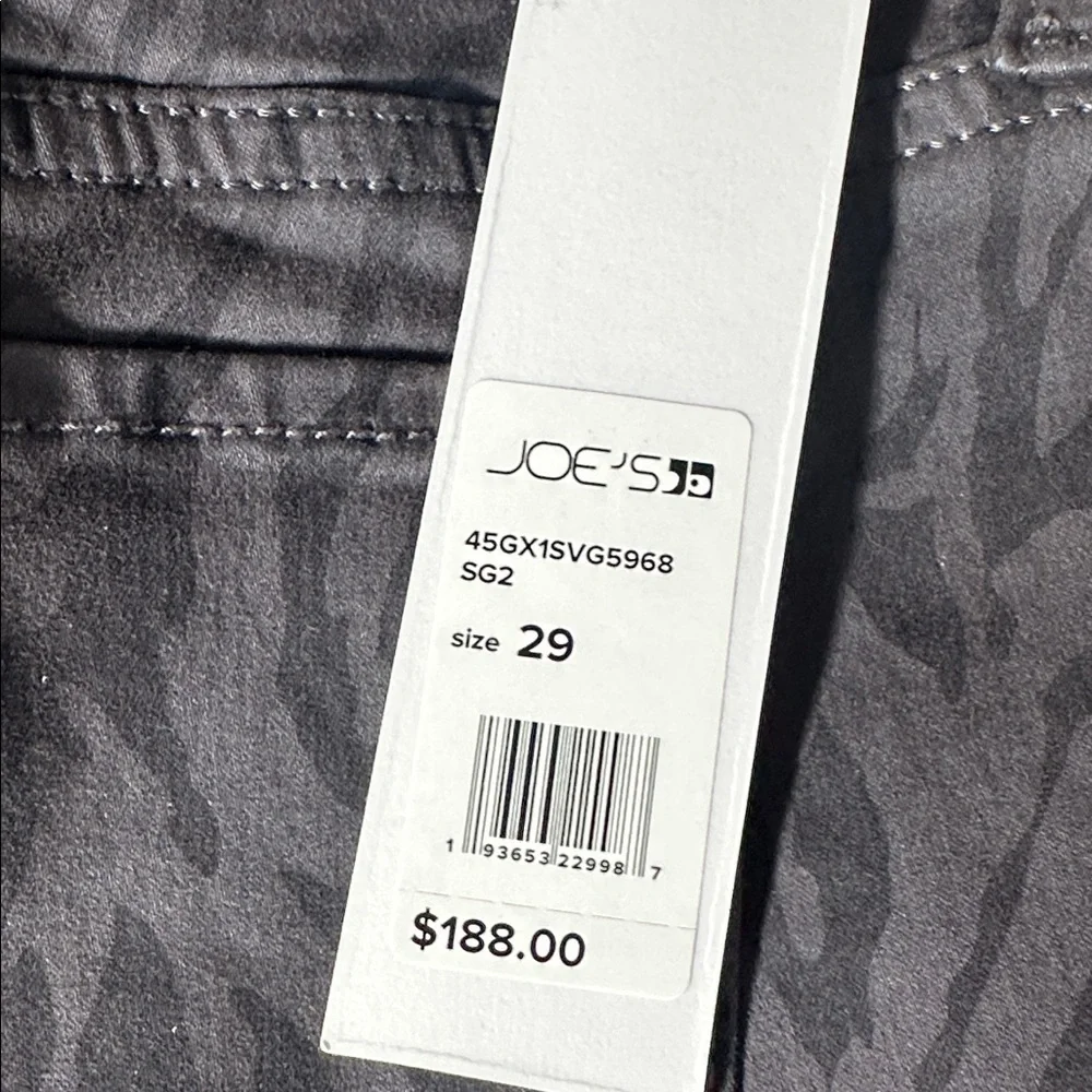 Joe's Jeans The Icon Jeans Mid Rise Skinny Ankle Eyeshadow Sauvage NWT Size 29